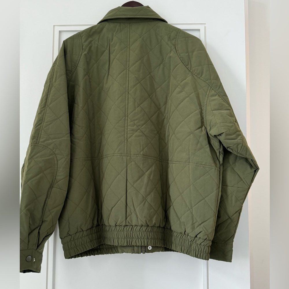 NWT Bobblehaus Nylon Quilted Down Coaches Jacket - Picture 5 of 6